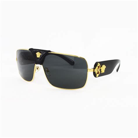 are versace glasses real gold|gold versace glasses for men.